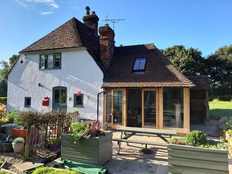 Little Ringlestone Oak Framed Extension